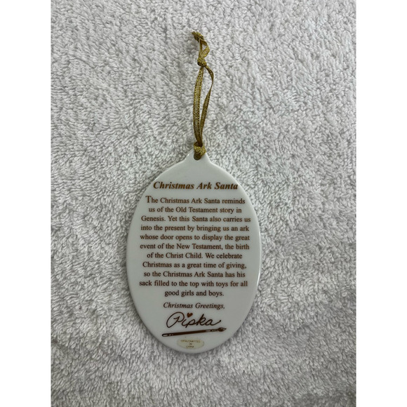 Pipkas Paint Brush Ornament #40009 Christmas Ark Design Collectable 2001 4" - Picture 2 of 7